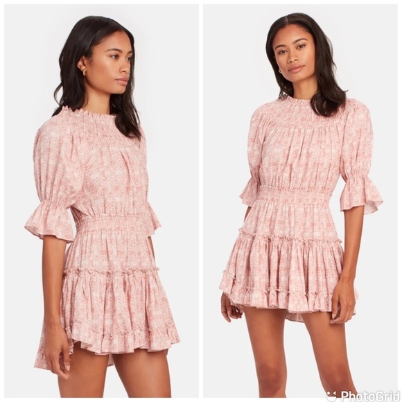 Misa Darla Mini Dress in Washed Tile NWT! New with Tags! - Picture 3 of 16